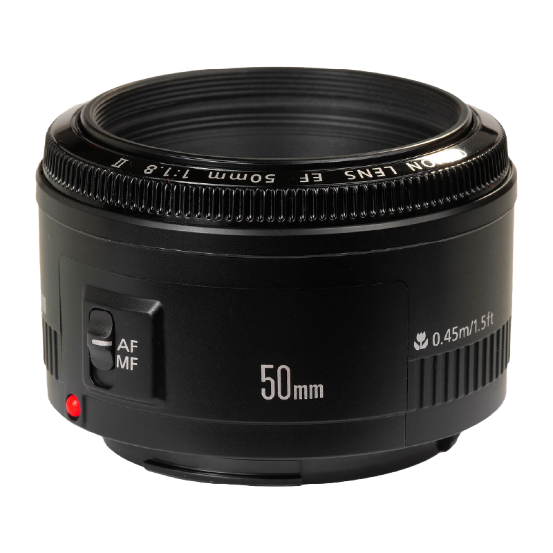 Lente Canon EF 50mm f 1.8 (52ø) FF