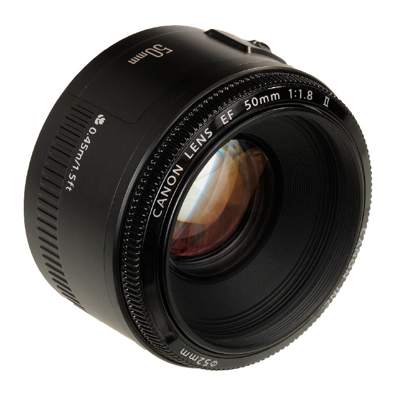 Lente Canon EF 50mm f 1.8 (52ø) FF