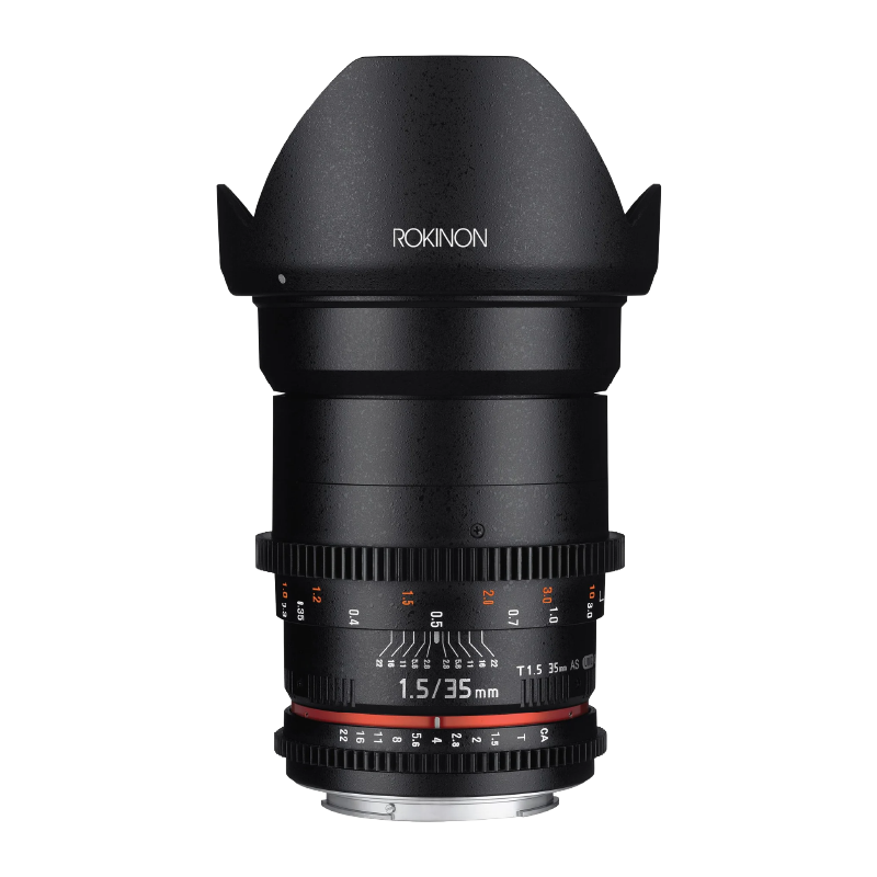 Lente Rokinon EF 35 mm T1.5 - (77ø) FF