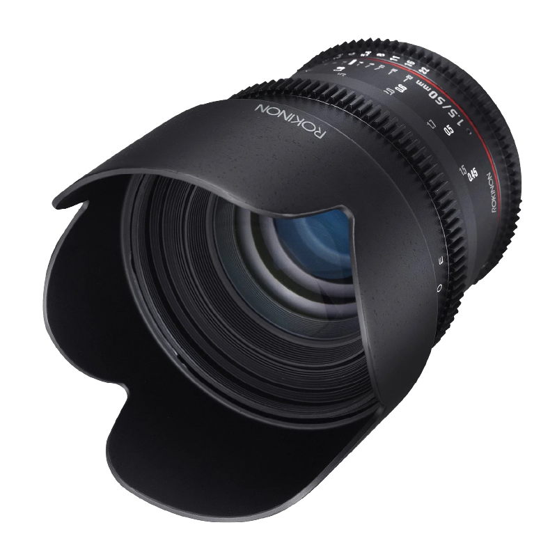 Lente Rokinon EF 50 mm T1.5 - (77ø) FF