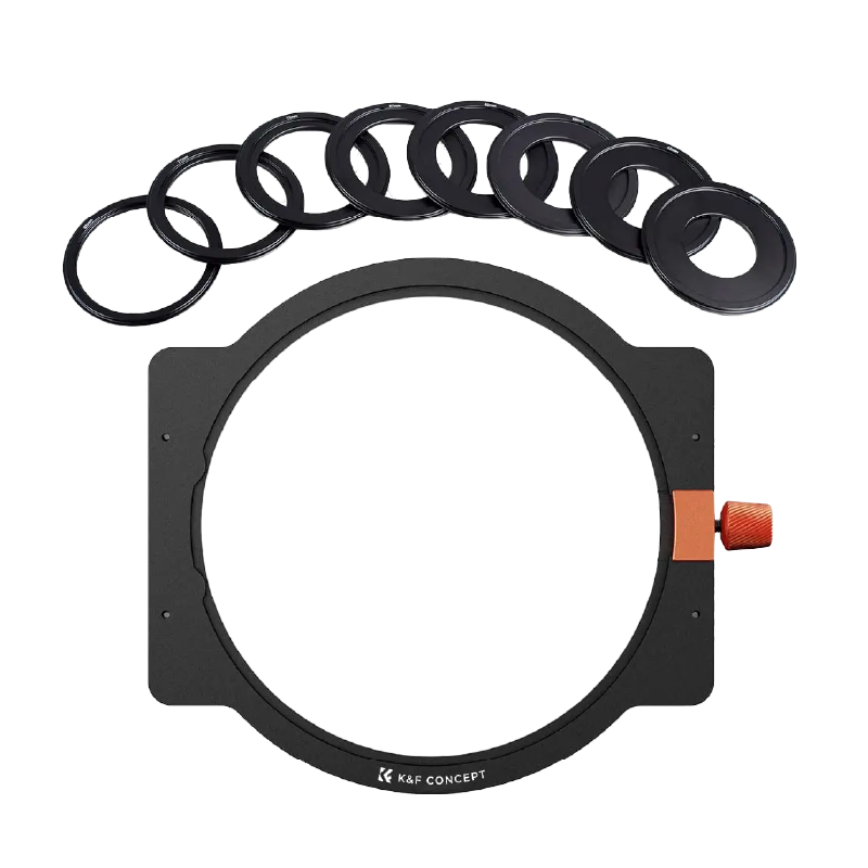 Porta Filtros + Anillos Adaptadores K&F concept