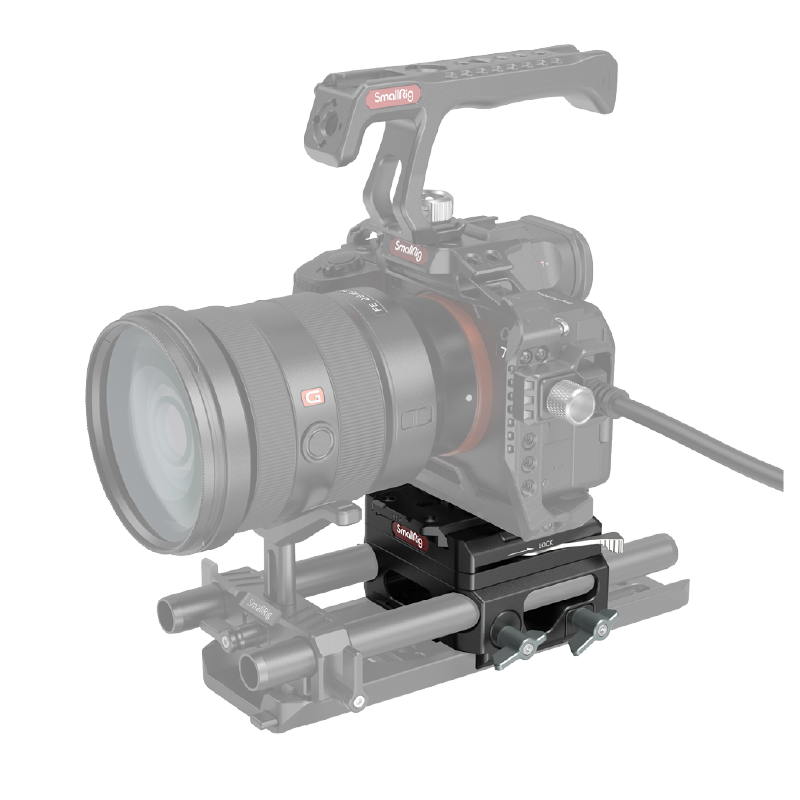 Monutura Plate Platina con rod clamp Smallrig