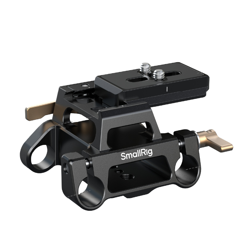 Montura plate platina con rod clamp Arca Smallrig