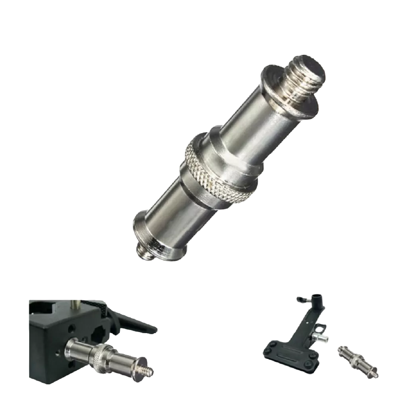 Adaptador Espiga  doble macho 1/4–3/8