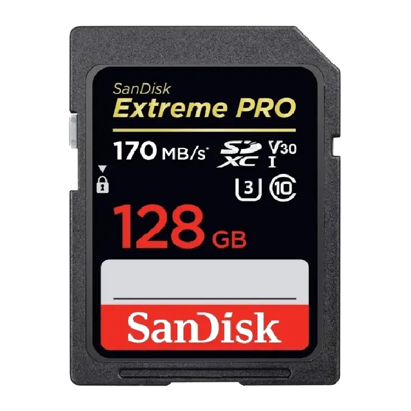Tarjeta SD Sandisk 128gb Extreme pro UHS-I 200MB/s